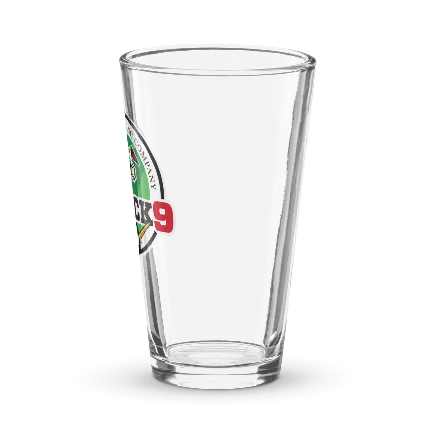 Shaker pint glass