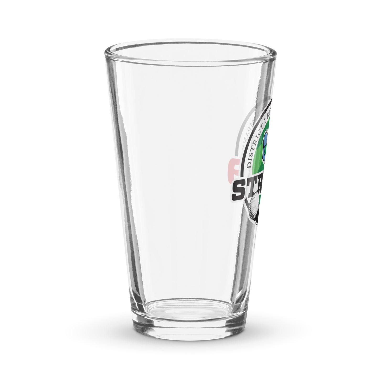 Shaker pint glass